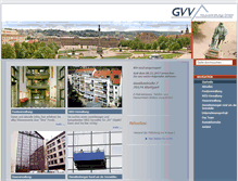 Tablet Screenshot of gvv-stuttgart.de